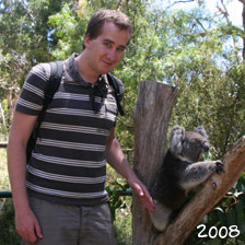 Aaron und Koala 2008