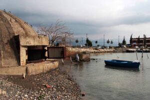 Bunker in Laguna e Patokut (Albanien)